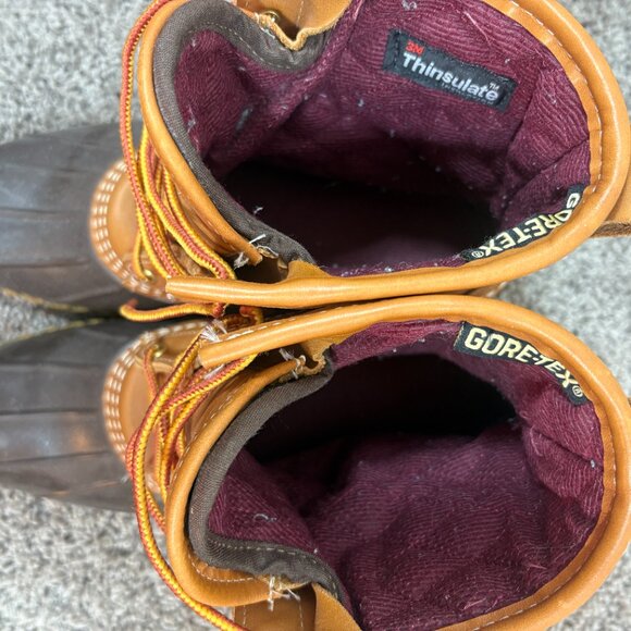 LL BEAN | Authentic Mens Duck Boots | Thinsulate & GORE-TEX | Size 8M - Picture 7 of 7